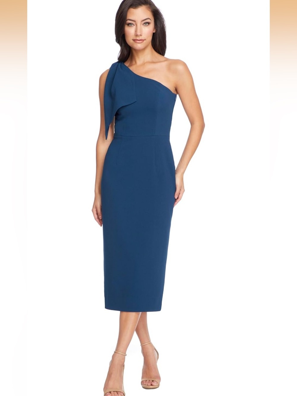 Dress The Population Women's Bodycon, Peacock Blue, XXL 2030/DC-8